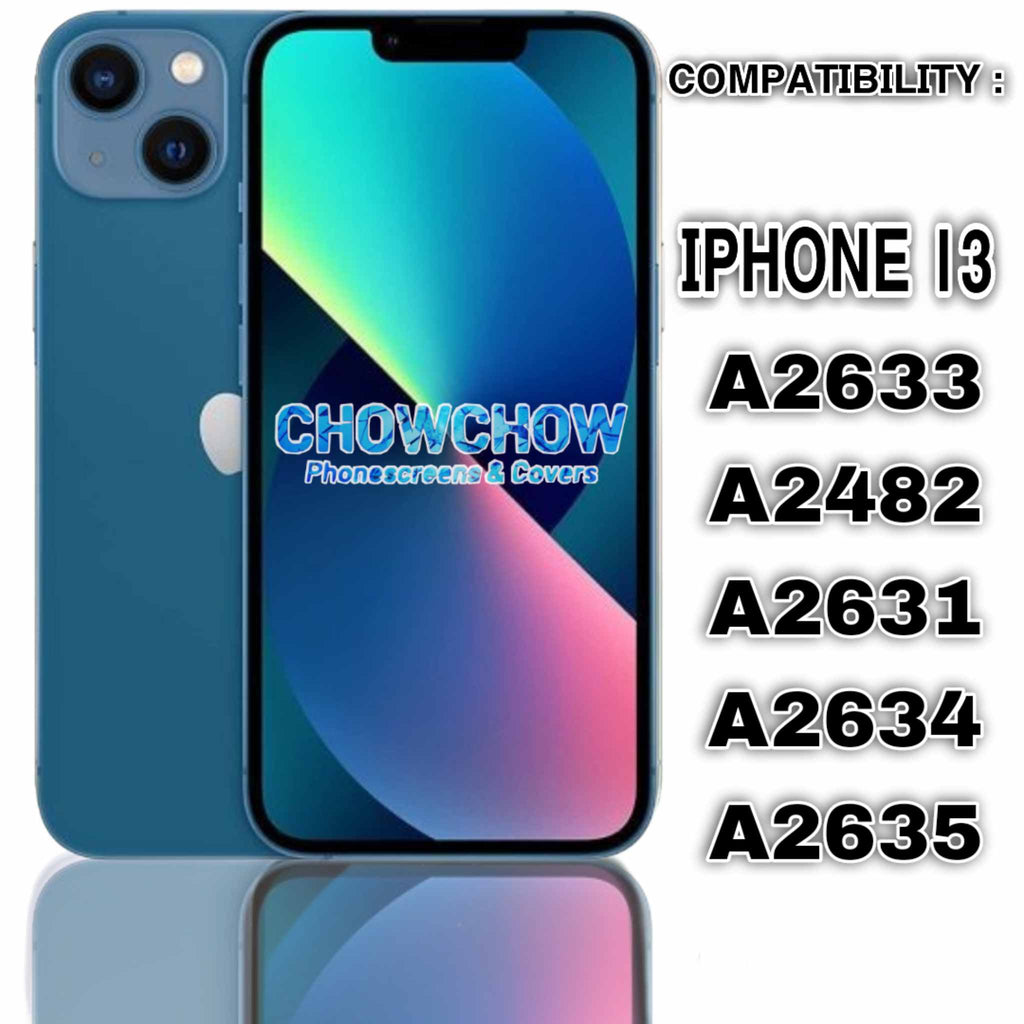 iPhone 13 (6.1″) Screen Replacement Kit – LCD/OLED-Type Incell Display with Frame & Tools | A-Grade OEM Tested | 2025 Version | UK Stock – Chowchow Electronics