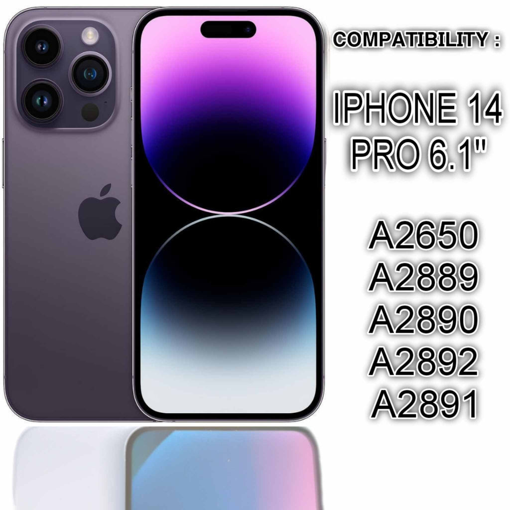 iPhone 14 Pro (6.1″) Screen Replacement Kit – LCD/OLED-Type Incell Display with Frame & Tools | A-Grade OEM Tested | 2025 Version | UK Stock – Chowchow Electronics