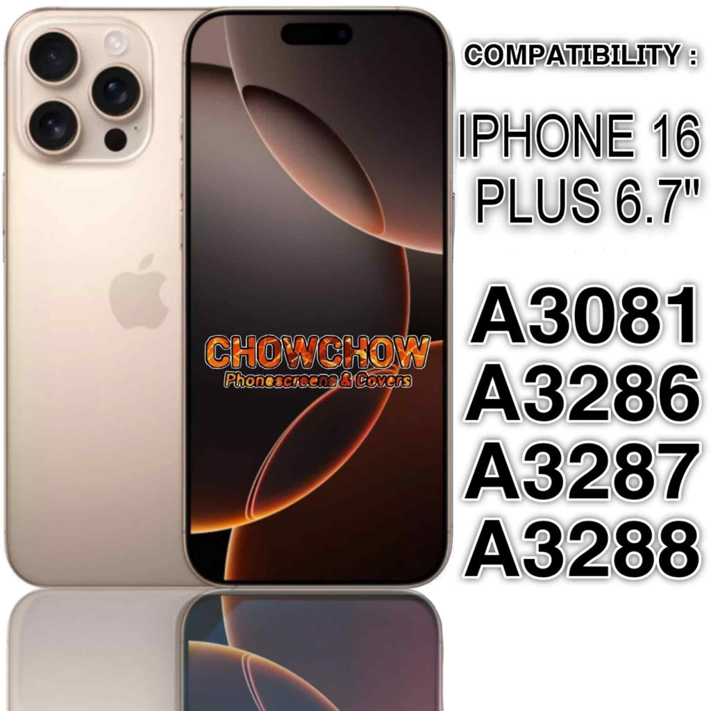 iPhone 16 Plus (6.7″) Screen Replacement Kit – LCD/OLED-Type Incell Display with Frame & Tools | A-Grade OEM Tested | 2025 Version | UK Stock – Chowchow Electronics