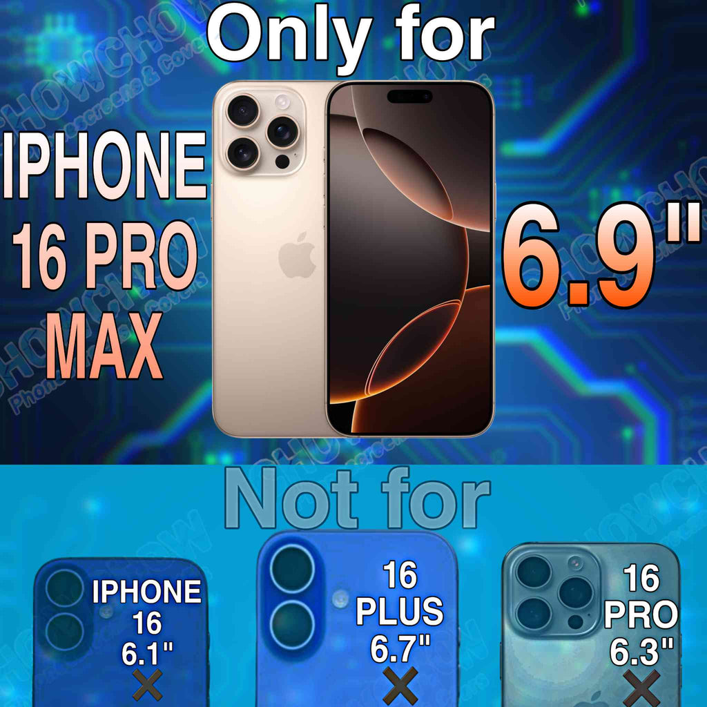 iPhone 16 Pro Max (6.9″) Screen Replacement Kit – LCD/OLED-Type Incell Display with Frame & Tools | A-Grade OEM Tested | 2025 Version | UK Stock – Chowchow Electronics