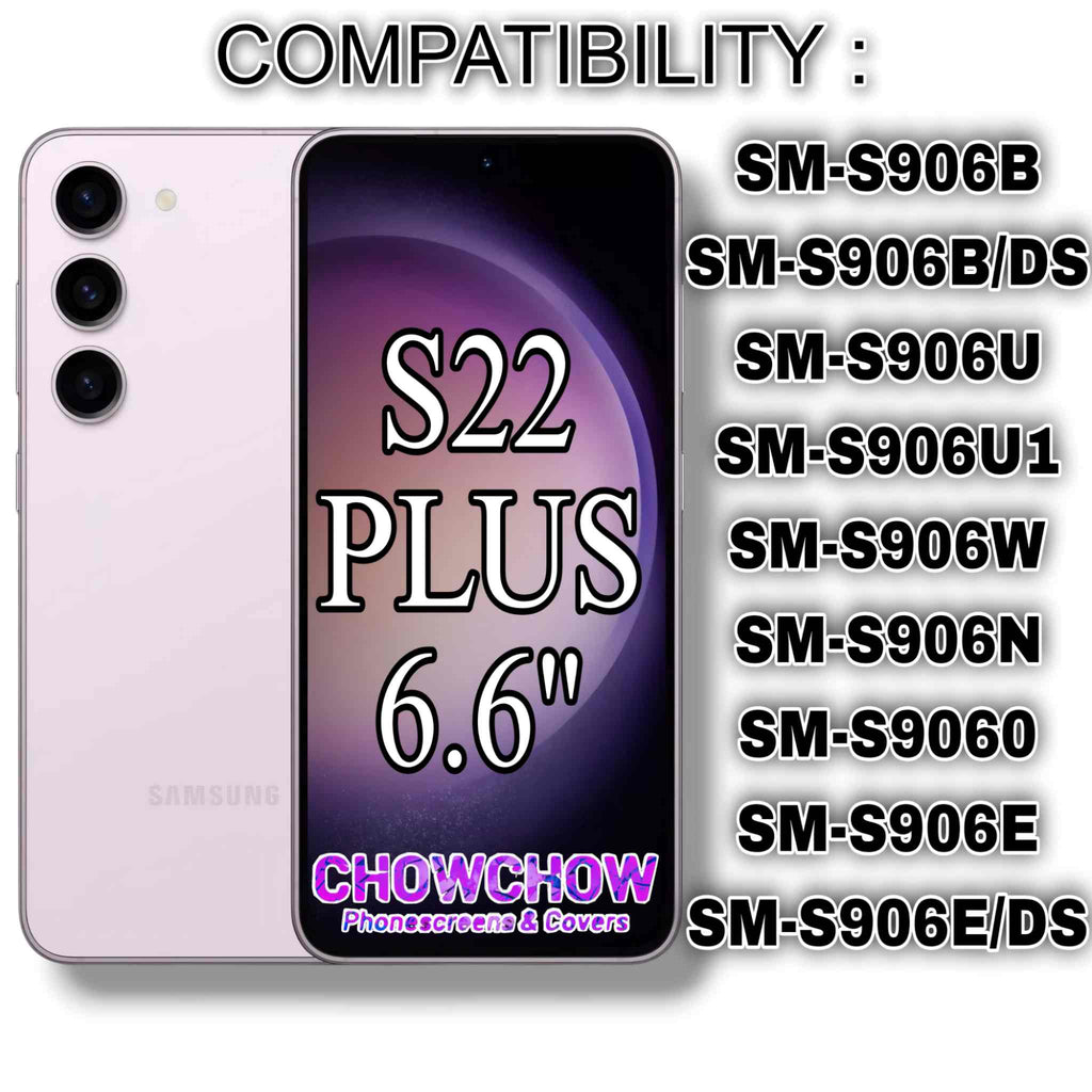 Samsung Galaxy S22 Plus (6.6″) Screen Replacement Kit – LCD/OLED-Type Incell Display with Frame & Tools | A-Grade OEM Tested | 2025 Version | UK Stock – Chowchow Electronics